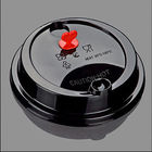 90mm Pp claros cancelam tampas plásticas, tolerância de calor Compostable das tampas do copo de café