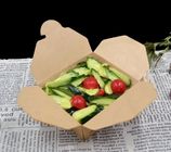 O costume da salada imprimiu a graxa do escape do papel do produto comestível das caixas da filhós resistente