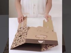 Caixa de papel para levar