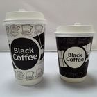 Bebida copos de café descartáveis de 20 onças com as lojas do chá de Boba da tinta do produto comestível das tampas