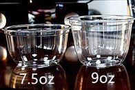 Copos plásticos descartáveis do chá dos Pp Boba com durabilidade alta da claridade das tampas 12oz 16oz 20oz
