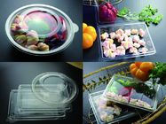 Restaurantes biodegradáveis e utensílios de mesa Compostable material personalizado da fécula de milho do tamanho