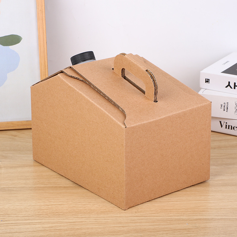 48oz Disposable Coffee Dispensers with Handle Cold Hot Drink Dispenser Box for Party, Catering, Office, Take Out