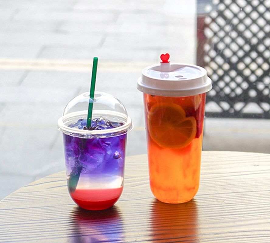 Copos Descartáveis de Plástico com Superfície Lisa Caixa Corrugada Perfeita para Eventos de Catering, Festas e Escritório