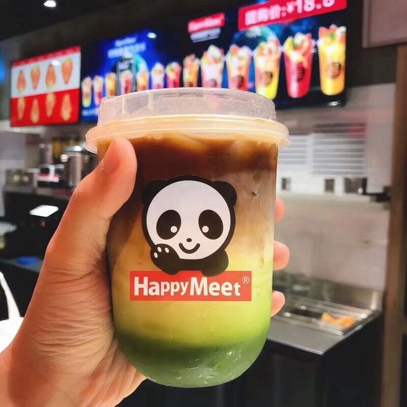 Copas de plástico descartáveis de calibre 90 mm com superfície lisa e embalagem de caixa ondulada adequadas para eventos de restauração