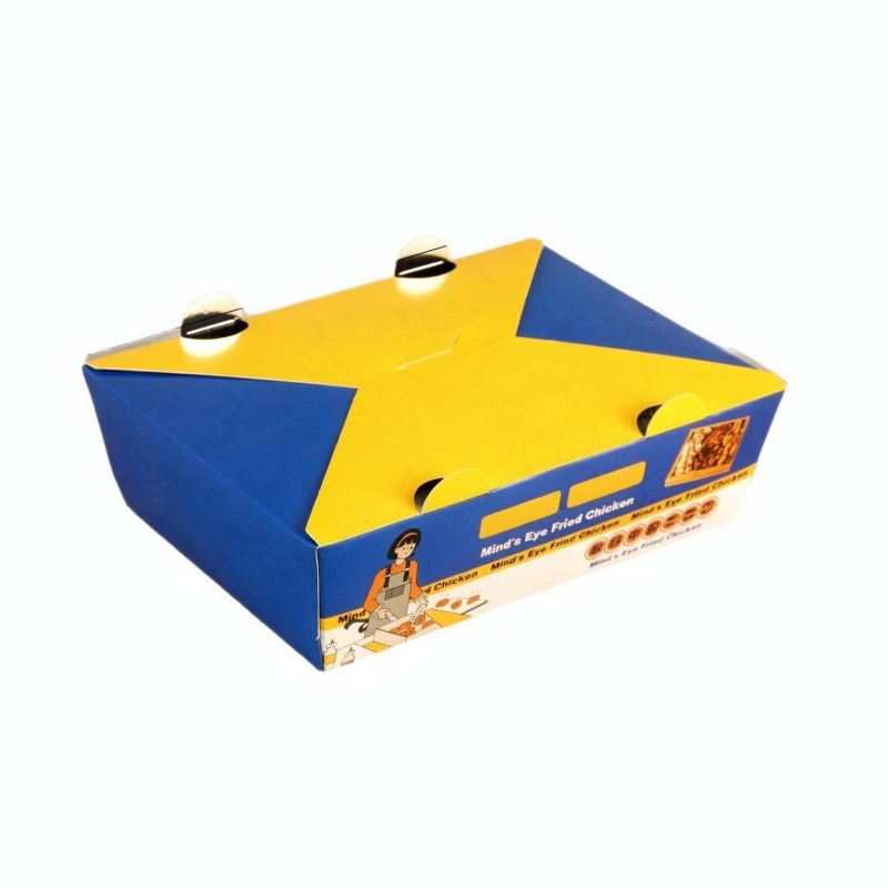 Caixas de Frango Pop-Up Comerciais – Embalagens para Viagem Resistentes à Gordura para Frango Frito, Asas, Coxas e Escalopes (Atacado)