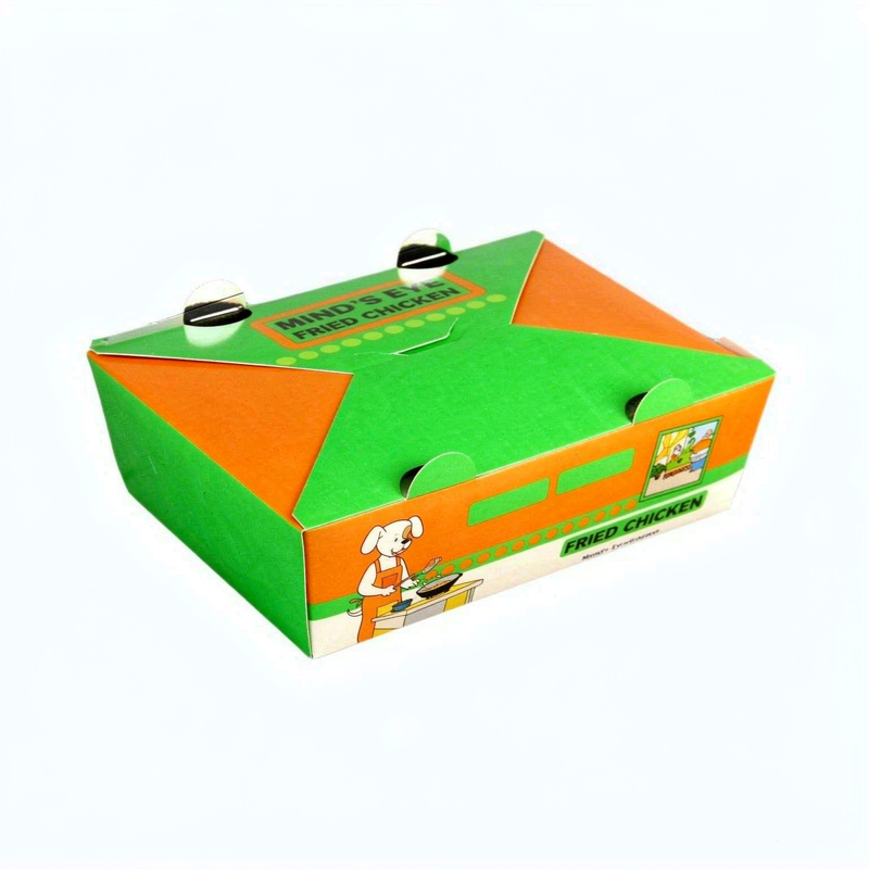 Caixas de Frango Pop-Up Comerciais – Embalagens para Viagem Resistentes à Gordura para Frango Frito, Asas, Coxas e Escalopes (Atacado)