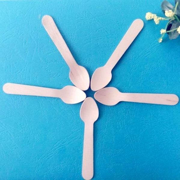 Colheres de madeira da faca da forquilha da colher dos restaurantes mini para a embalagem individual do gelado