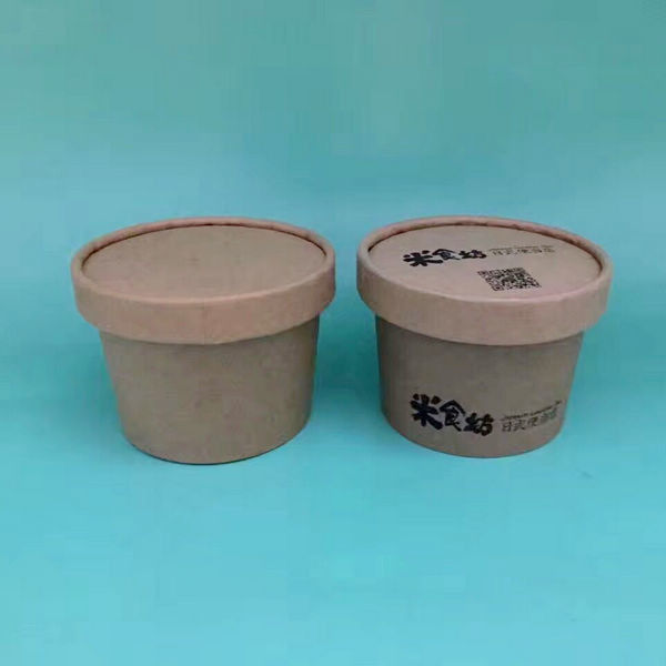 Os copos seguros do gelado do papel 16oz do alimento com tampas dobram o escape revestido Pe - resistente