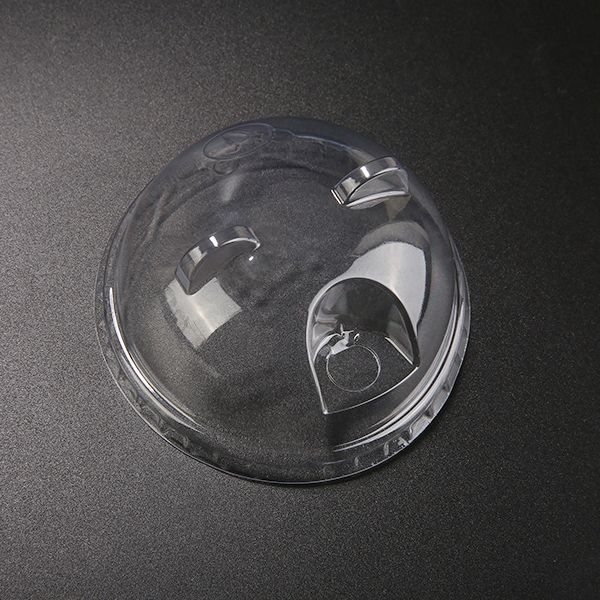 Forma plástica material do urso da tampa do copo dos PP resistente ao calor com furo de X para palhas
