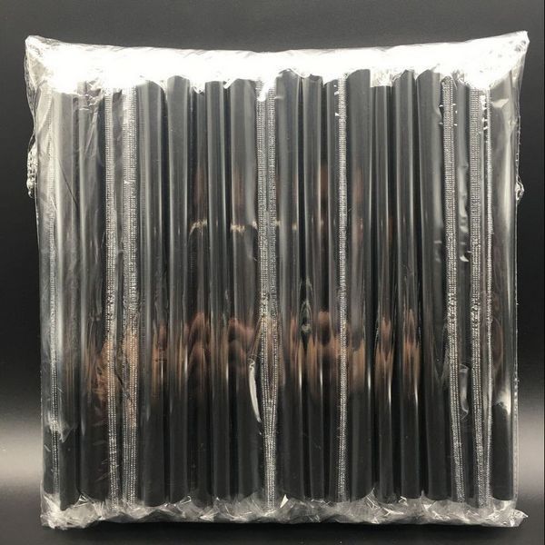 palhas bebendo plásticas coloridas de 0.6*23cm para lojas de Boba