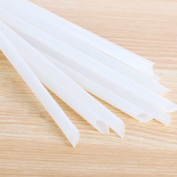 PLA biodegradável da fécula de milho que bebe Straw For Boba Tea Shops